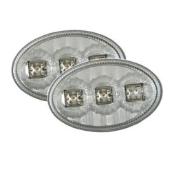 Кристални диодни мигачи за Opel Astra F / Коса B - хром