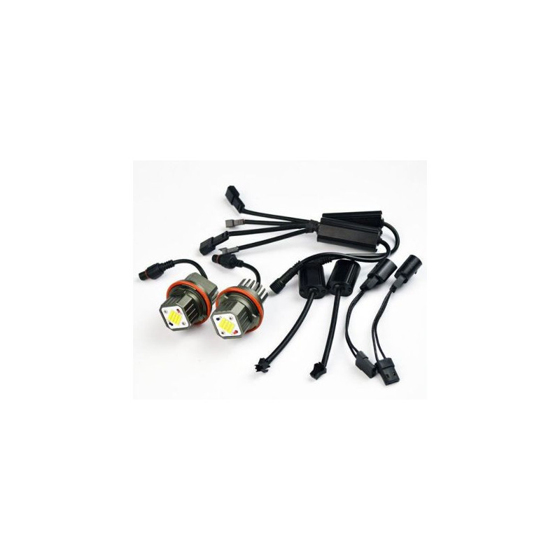 160W Лед крушки за ангелски очи за BMW E39 / E60 / E53 X5 / E65 / E87 / E63 - бял цвят