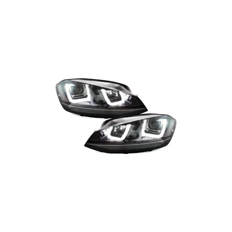 Тунинг фарове за VW GOLF 6 - GOLF 7 Design с черна лайсна