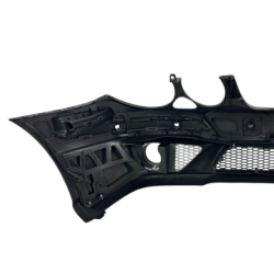 Предна тунинг броня за Mercedes W211 E-Class (2006-2009) - AMG Design с отвори за парктроник