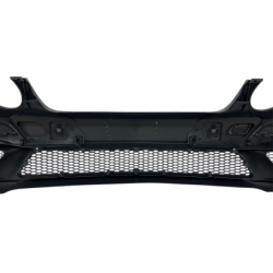 Предна тунинг броня за Mercedes W211 E-Class (2006-2009) - AMG Design с отвори за парктроник