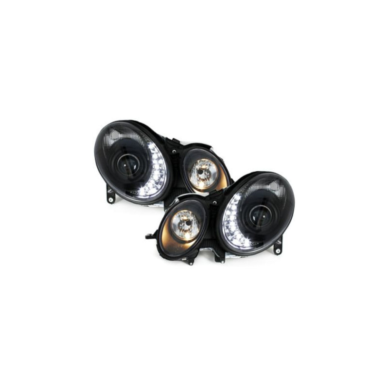 Кристални фарове  Mercedes W211 E-Class (2006-2009)