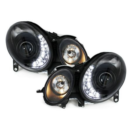 Кристални фарове  Mercedes W211 E-Class (2006-2009)