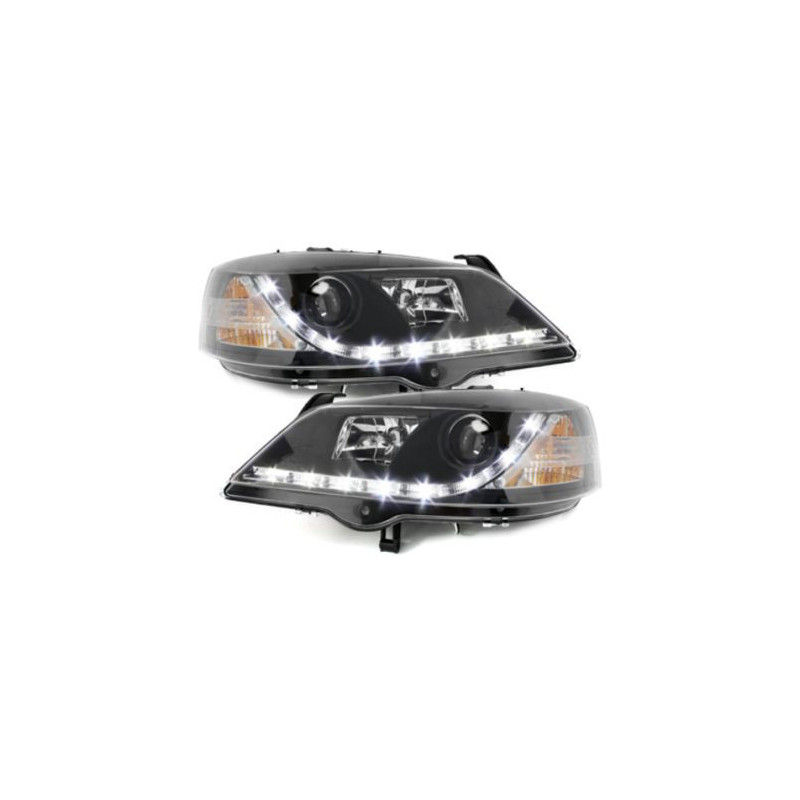 Кристални фарове OPEL ASTRA G (1998-2004) - черни