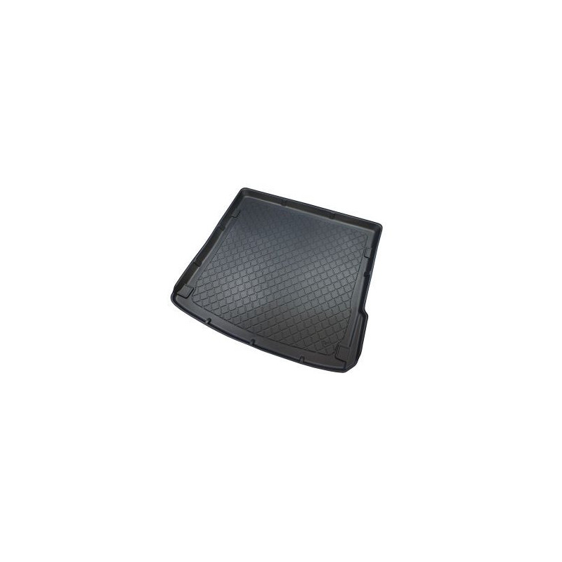 Гумирана стелка за багажник за Audi Q7 (4L) (2006-2015) 5/7 seats (3rd row pulled down)