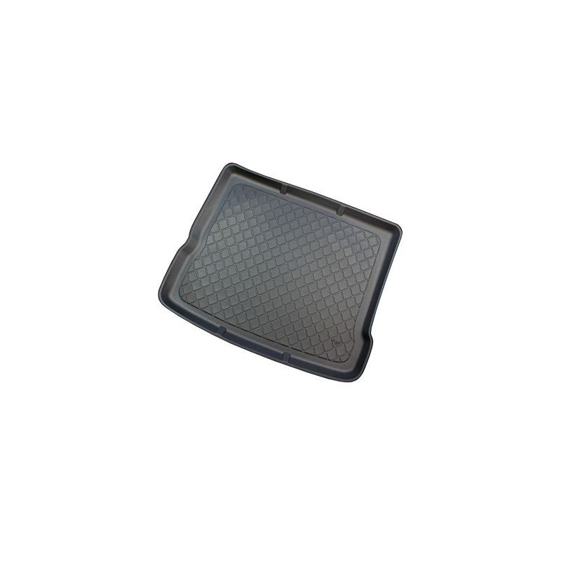 Гумирана стелка за багажник за  AUDI Q3 (2011-2018) - С резервна гума тип патерица