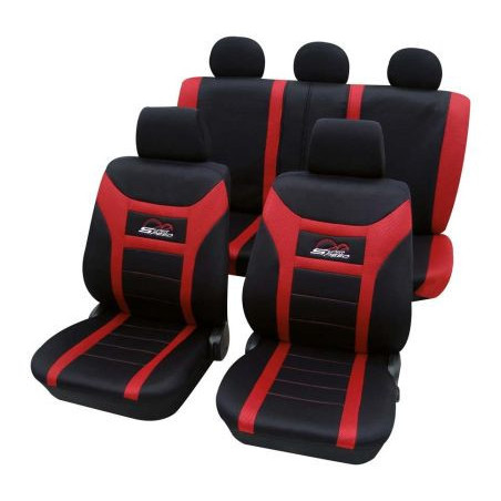 Тапицерии за седалки Petex "Super Speed" - Червен цвят