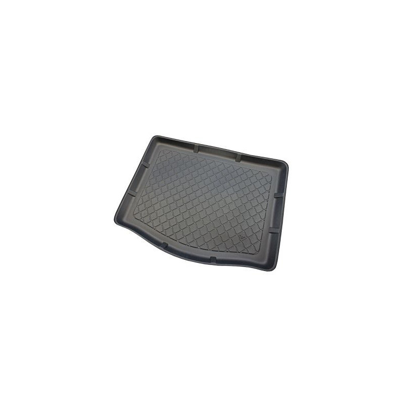 Гумирана стелка за багажник за Ford Focus III (2011-2018) Hatchback 5d with mini spare tyre or tyre repair kit