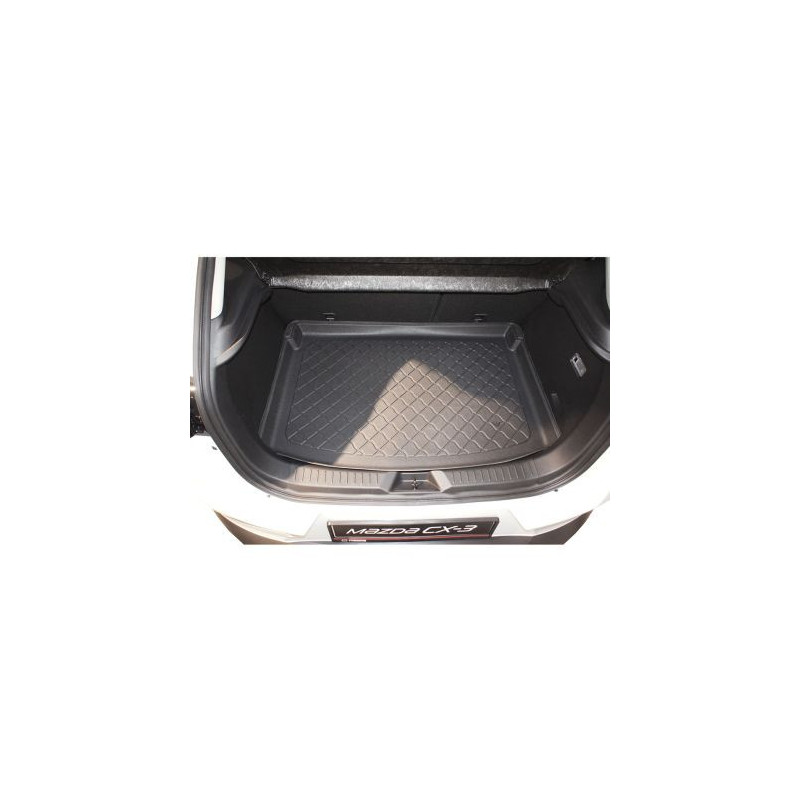 Гумирана стелка за багажник за Mazda CX3 (2015+) for upper (also with subwoofer) and lower (only without subw…