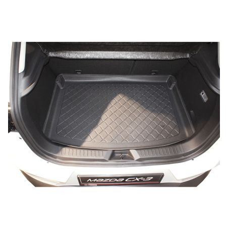 Гумирана стелка за багажник за Mazda CX3 (2015+) for upper (also with subwoofer) and lower (only without subw…