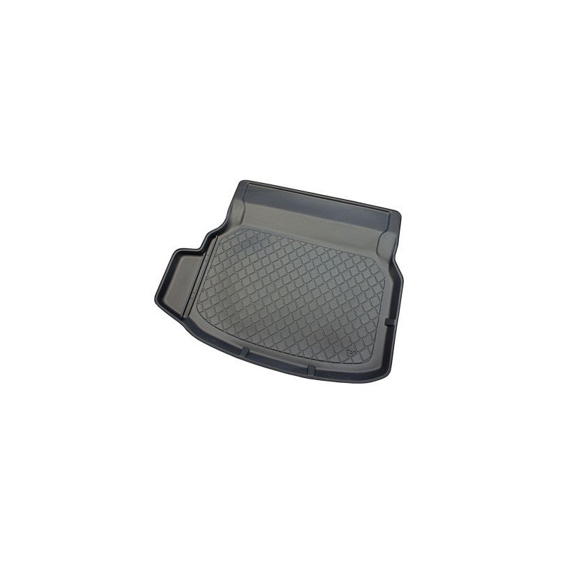 Гумирана стелка за багажник за Mercedes C-Class W204 (2007-2014) Sedan back seat leaning forward; with left container