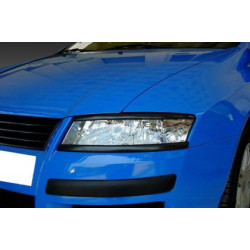 Вежди за фаровете за Fiat Stilo  - черни