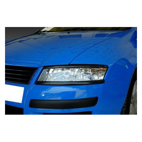 Вежди за фаровете за Fiat Stilo  - черни