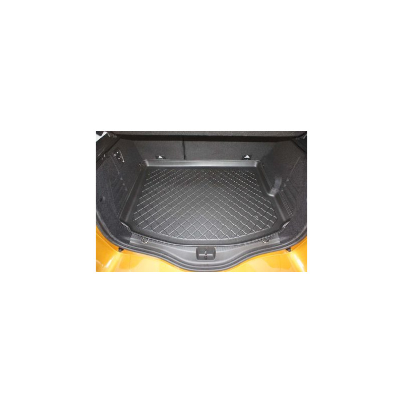Гумирана стелка за багажник за Renault Scenic IV (2016+) 5 seats, on adjustable boot floor in upper position (