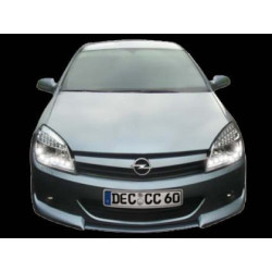 Кристални фарове OPEL ASTRA H (2004-2009) - хром