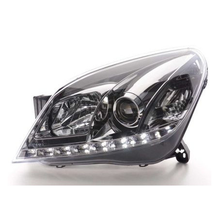 Кристални фарове OPEL ASTRA H (04-09) - хром