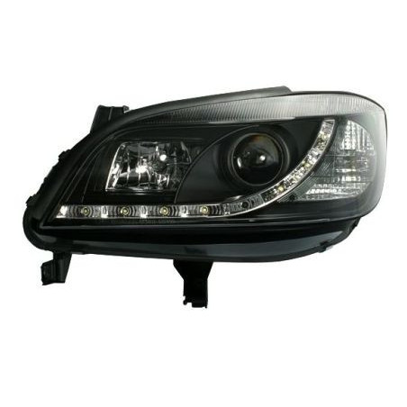 Кристални фарове за Opel Zafira A (1999-2005) - черни