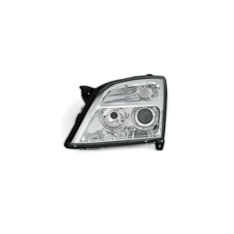 Кристални фарове за Opel Vectra C (2002-2005) - хром