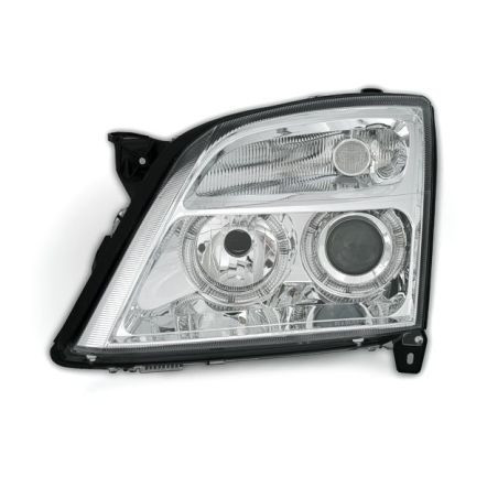 Кристални фарове за Opel Vectra C (2002-2005) - хром