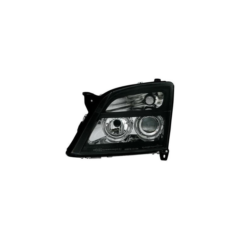 Кристални фарове за OPEL VECTRA C  (02-05) - черни
