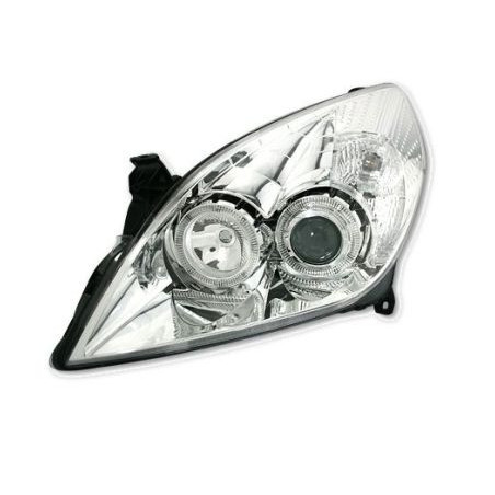 Кристални фарове  OPEL VECTRA C  (05-09) - хром