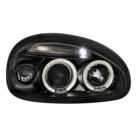 Кристални фарове  OPEL CORSA  B (93-01) - черни