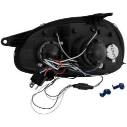 Кристални фарове OPEL CORSA B (93-01) - черни