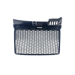 Решетка без емблема за Audi A4 B7 (2004-2008) - RS Look - Силвър / Мат