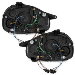 Кристални фарове OPEL CORSA B (1993-2001) - черни