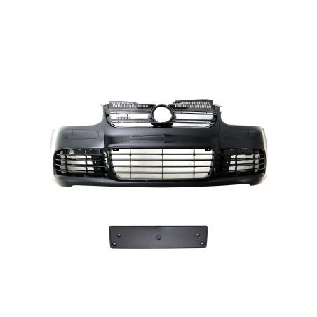 Предна броня за Golf 5 - R32 с R32 решетки без халогени - черна