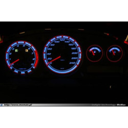 Плазмени циферблати за табло Nissan Primera P11 (1999-2002) син
