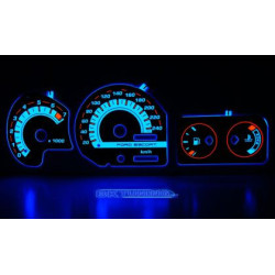 Плазмени циферблати за FORD ESCORT MK5 / MK6 син