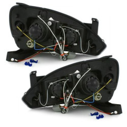 Кристални фарове OPEL CORSA C (01-06) - хром