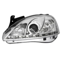 Кристални фарове  OPEL CORSA  C (2001-2006) - хром