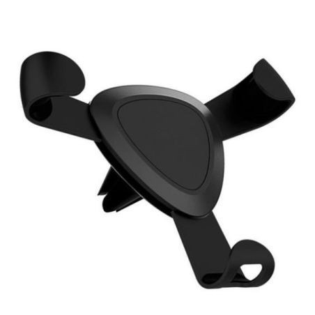 Постава за телефон за въздуховода - черна