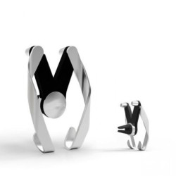 Постава за телефон за въздуховода - сива