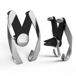 Постава за телефон за въздуховода - сива