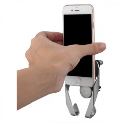 Постава за телефон за въздуховода - розова