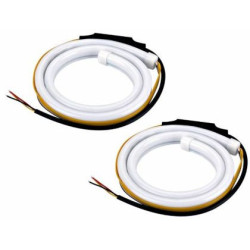 Лед Лайтбар за дневни светлини - с бягащ мигач