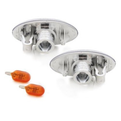 Кристални мигачи PEUGEOT 206 / 307 / CITROEN / TOYOTA - опушени