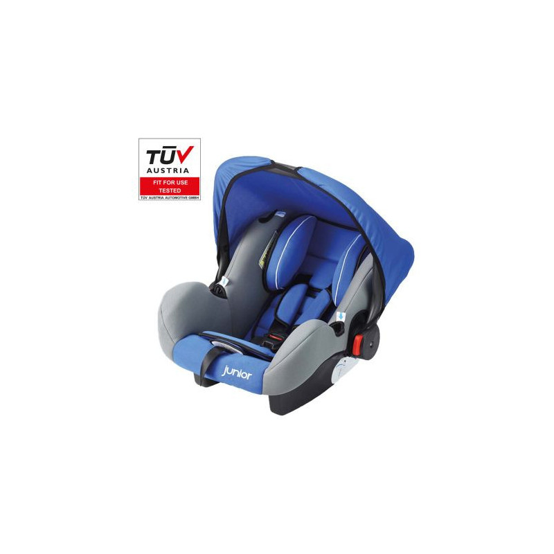 Бебешко столче за кола с дръжка Junior - Bambini - син цвят