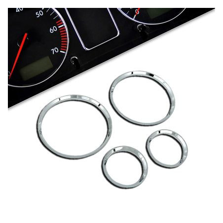 Рингове за табло за Opel Corsa B (1993-1999) / Opel Tigra А - хром