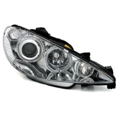 Кристални фарове за PEUGEOT 206