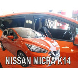 Ветробрани за NISSAN MICRA К-14 (2017+) 5 врати - 4бр. предни и задни