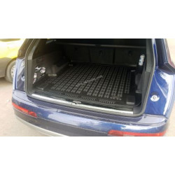 Гумена стелка за багажник за Audi Q7 (2015+) 7 seats (with the third row of seats folder) - Rezaw Plast