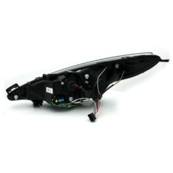 Кристални фарове PEUGEOT 207 (2006-2012) - черни