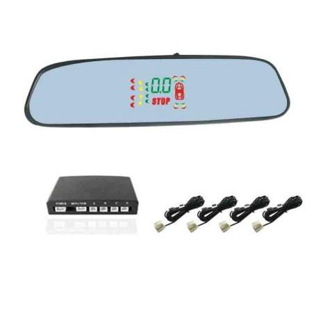 Парктроник с огледало за задно виждане - 4 сензора