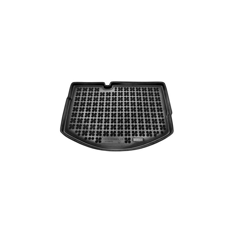 Гумена стелка за багажник за Citroen C3 (2009 - 2016) with small spare tire - Rezaw Plast