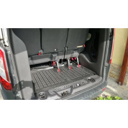 Гумена стелка за багажник за Ford Tourneo Custom (2013+) L1 short - Rezaw Plast