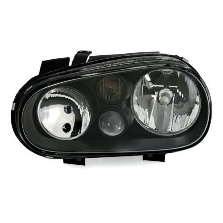 Кристални фарове за GOLF IV R32  - черни